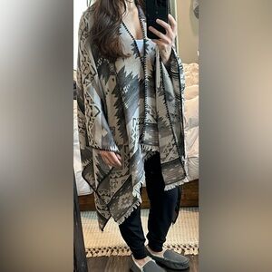 Southwestern Boho Poncho by Shyanne